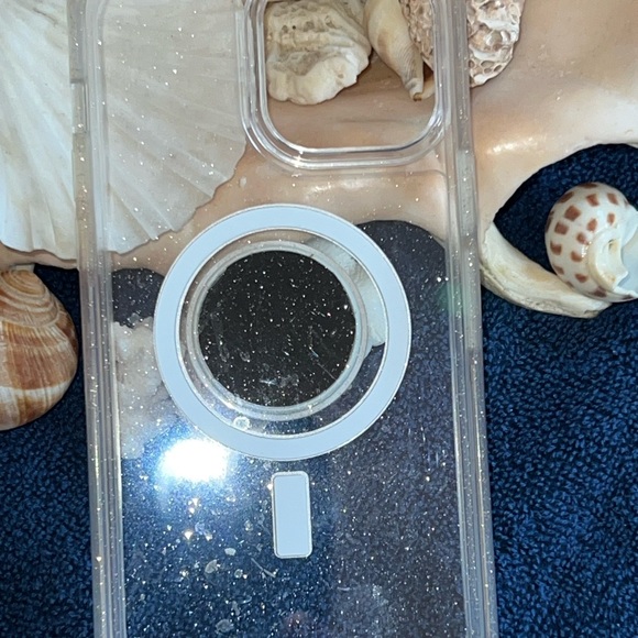 iPhone 13 ProMax phone protector!  Brand new- Clear sparkling Apple phone case! - Picture 2 of 6